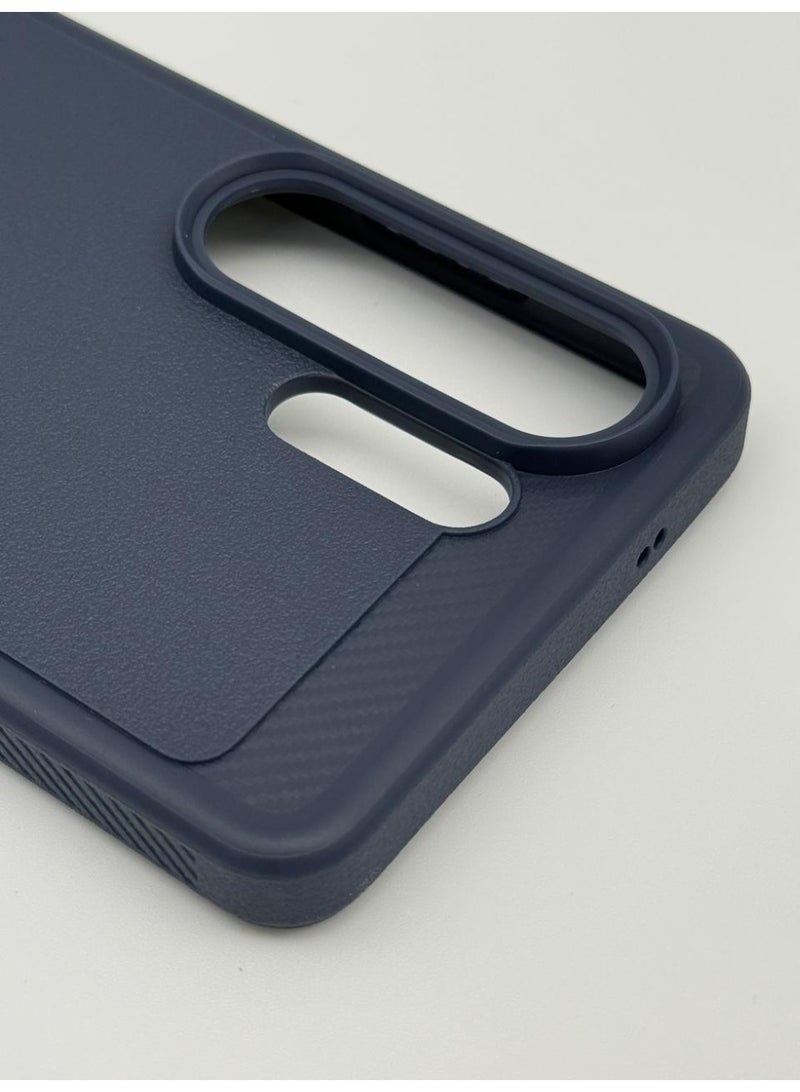 general Premium Protective Mobile Phone Case For Samsung Galaxy S24 Ultra - Durable Slim Fit Cover for Enhanced Grip & Drop Protection (Blue) - Image 2